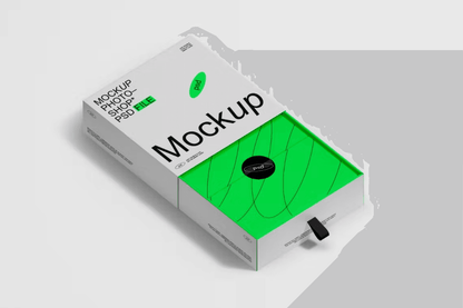 357Paper Box Mockup Set - whaledesign