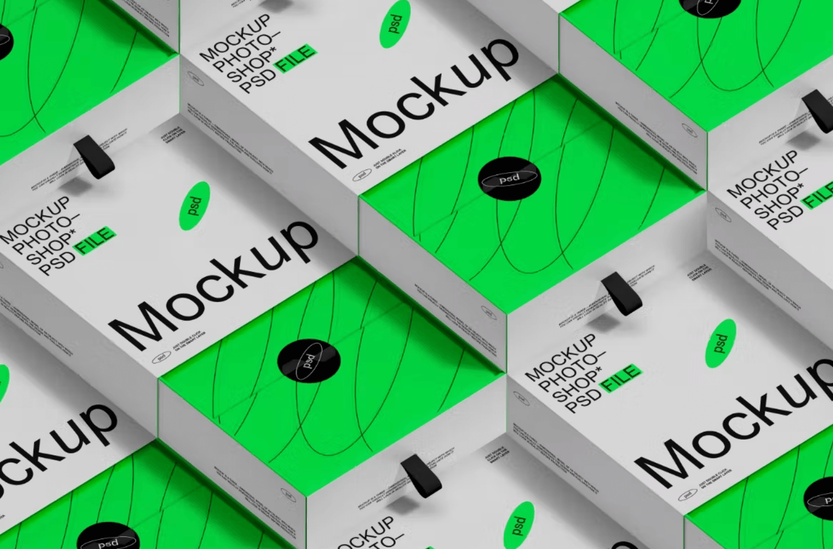 357Paper Box Mockup Set - whaledesign