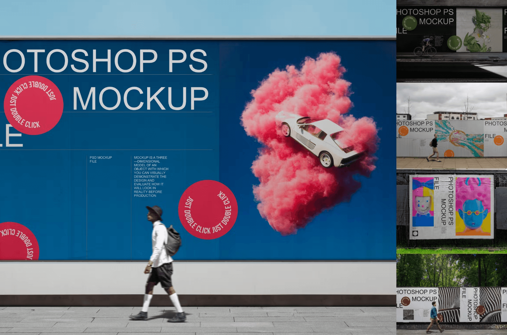 358City Advertising Mockup Set - whaledesign