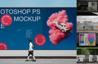 358City Advertising Mockup Set - whaledesign