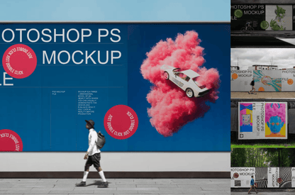 358City Advertising Mockup Set - whaledesign