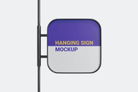 417Hanging Signboard Mockup - whaledesign