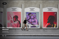 385Wall Poster Mockup - whaledesign