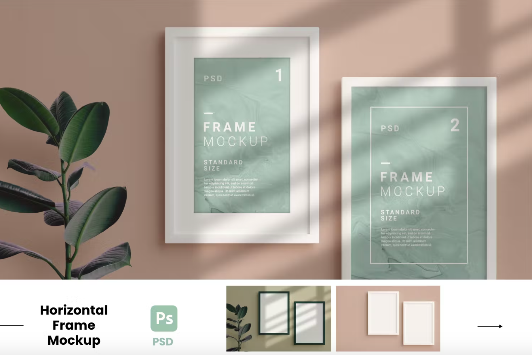 386Two Vertical Frames Mockup - whaledesign