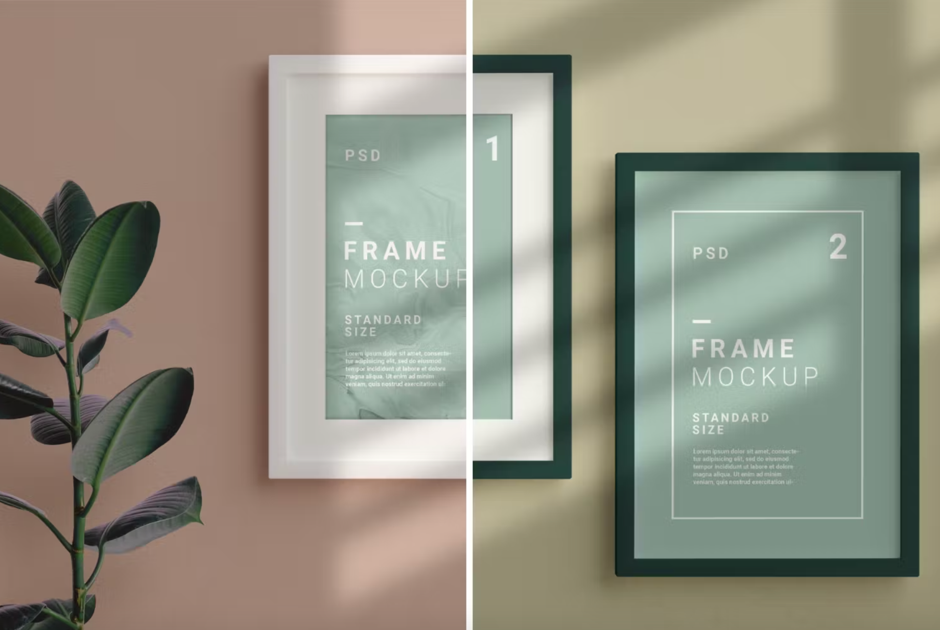 386Two Vertical Frames Mockup - whaledesign