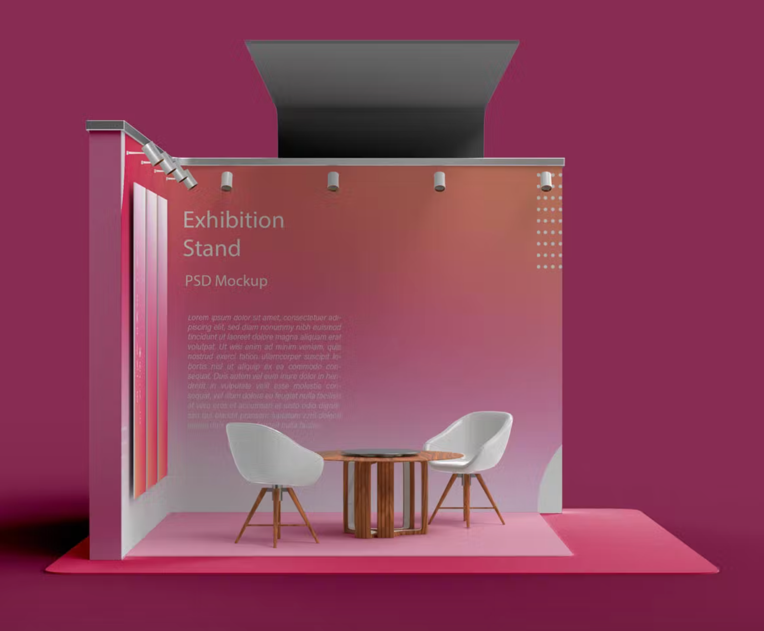 395Exhibition Stand Mockup - whaledesign