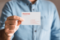 396Photo Based Business Card Mockup - whaledesign