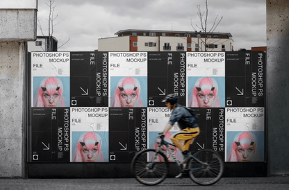 360Street Advertising Mockup Set - whaledesign