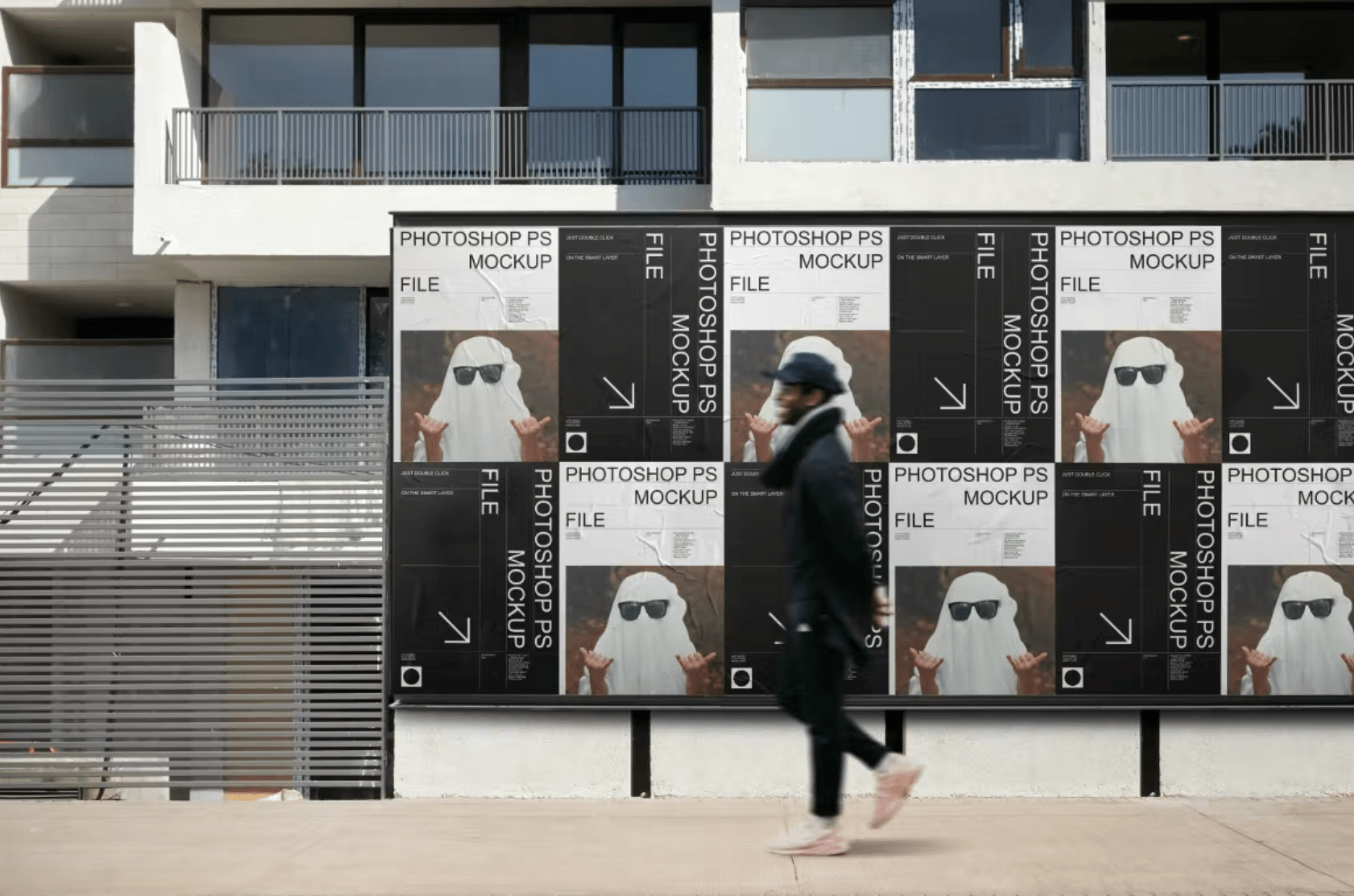 360Street Advertising Mockup Set - whaledesign