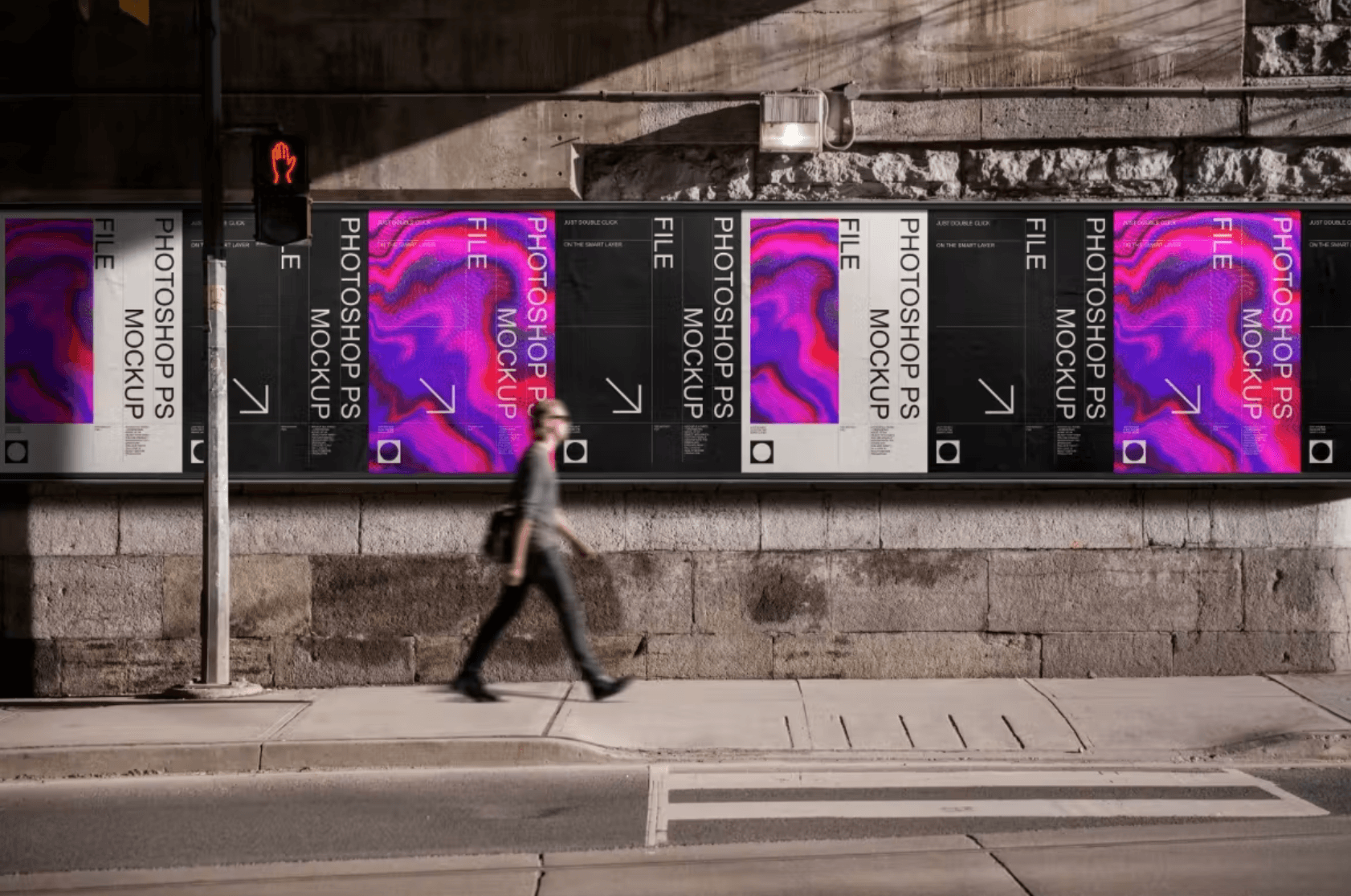361Poster and Billboard Mockup Set - whaledesign