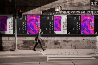 361Poster and Billboard Mockup Set - whaledesign