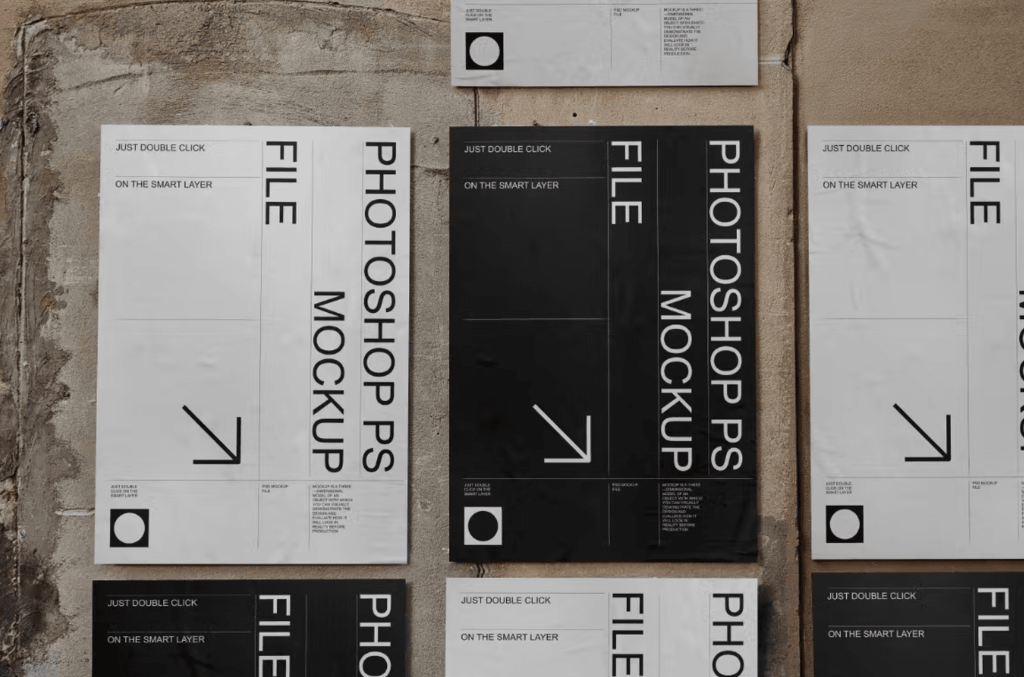 361Poster and Billboard Mockup Set - whaledesign