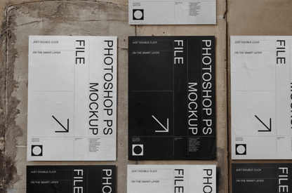 361Poster and Billboard Mockup Set - whaledesign