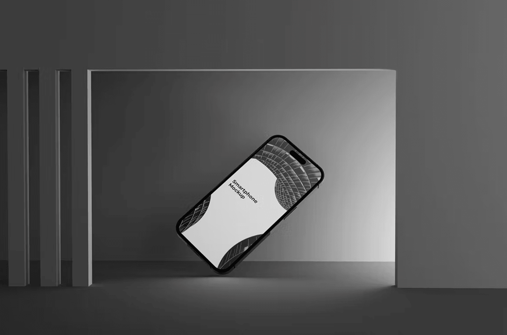 363AM - Minimalist Smartphone Mockup - whaledesign