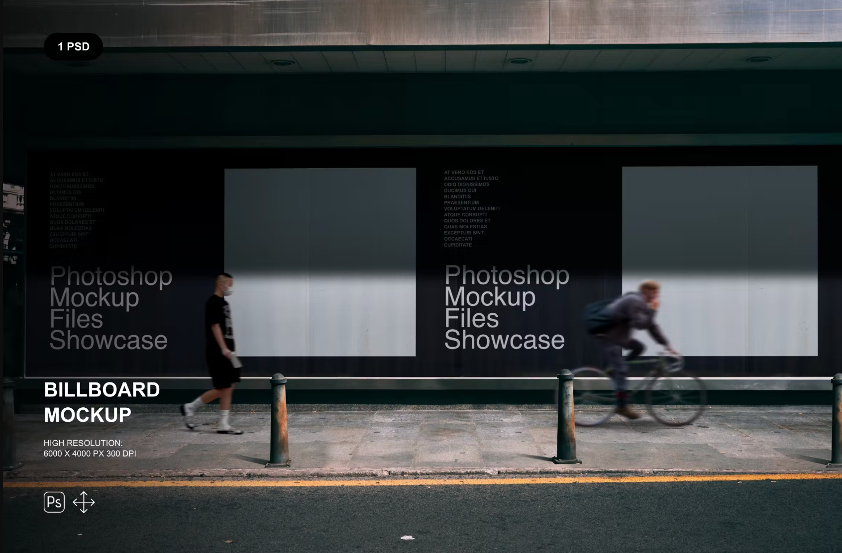 401Street Billboard Mockup Set - whaledesign