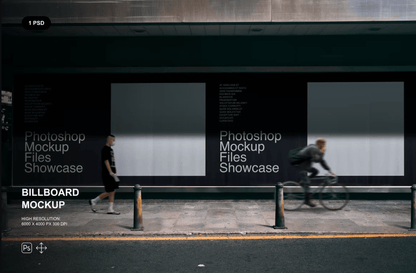 401Street Billboard Mockup Set - whaledesign