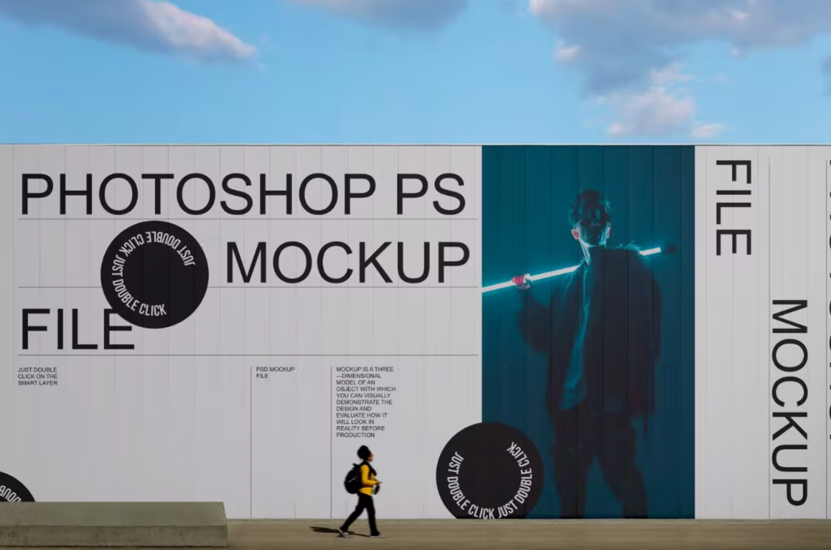 375Street Billboard Mockup Set - whaledesign