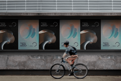 380Wall Poster Mockup Set - whaledesign