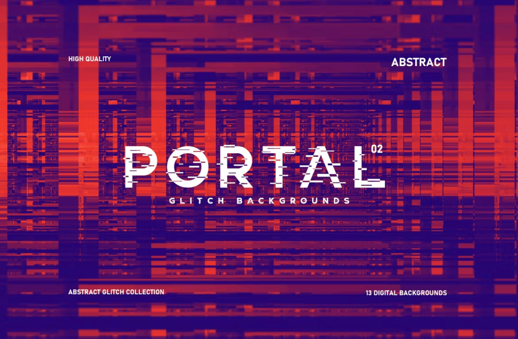 431Abstract Portal Glitch Backgrounds - whaledesign