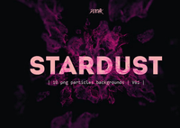 434Stardust | Transparent Particles Backgrounds - whaledesign
