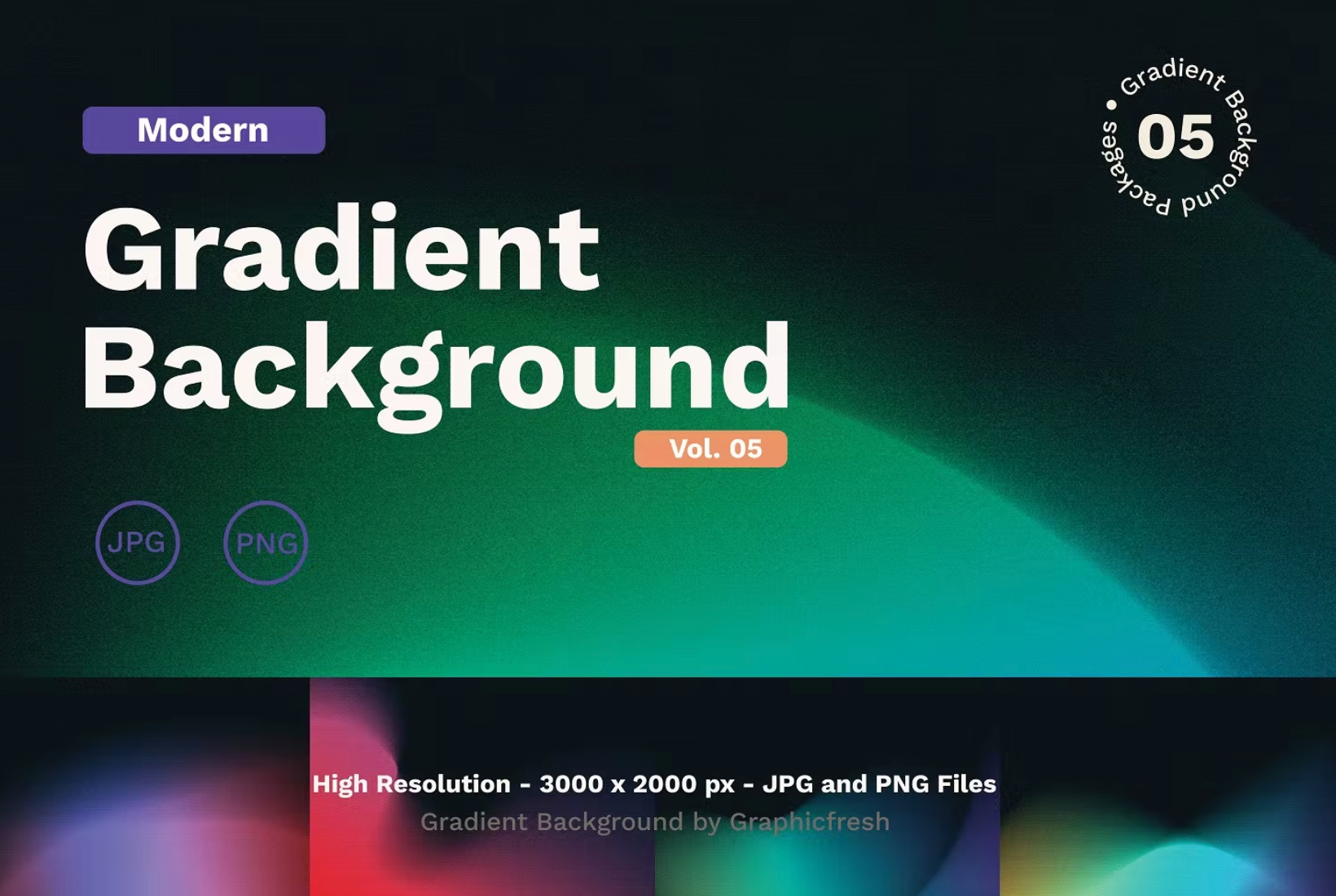 441Modern Gradient Background - whaledesign