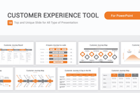 472Customer Experience Tool PowerPoint Template - whaledesign