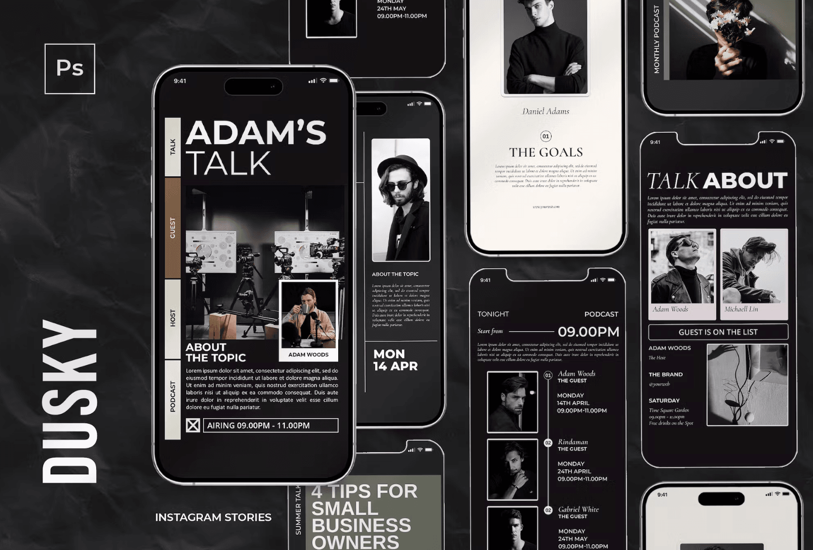 450Dusky Instagram Stories - whaledesign