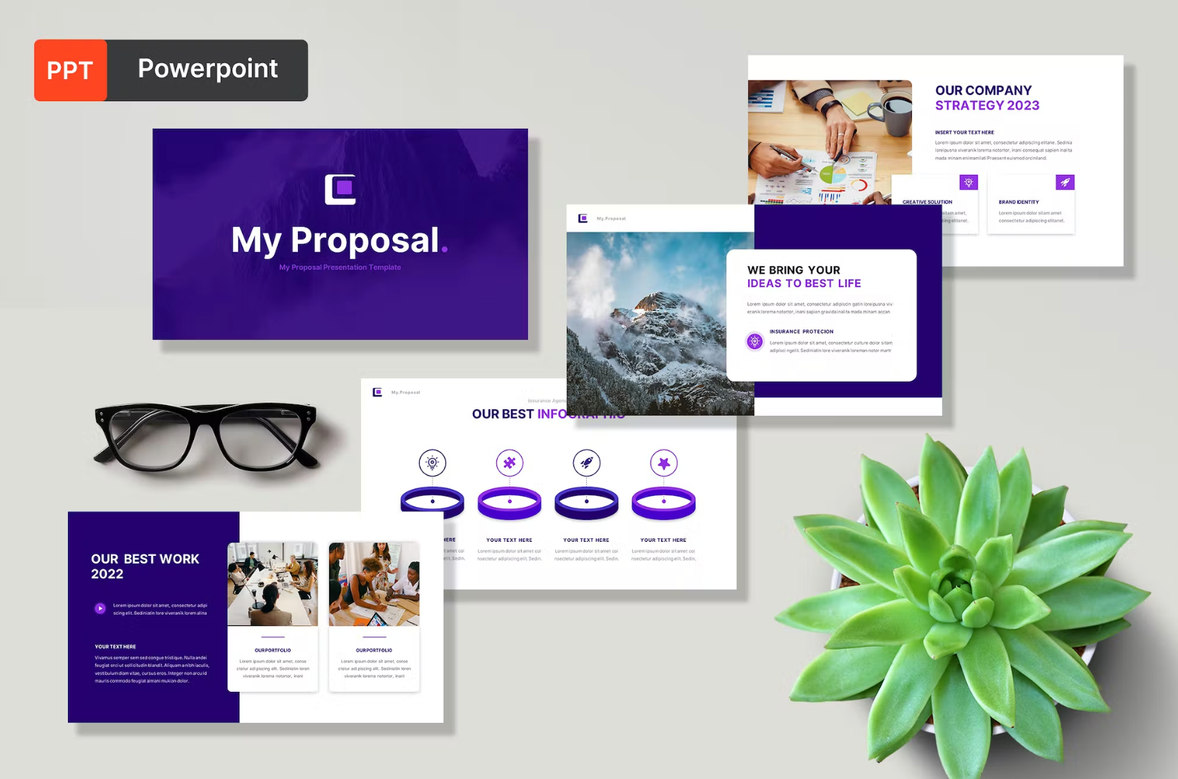 481My Proposal Powerpoint Presentation Template - whaledesign