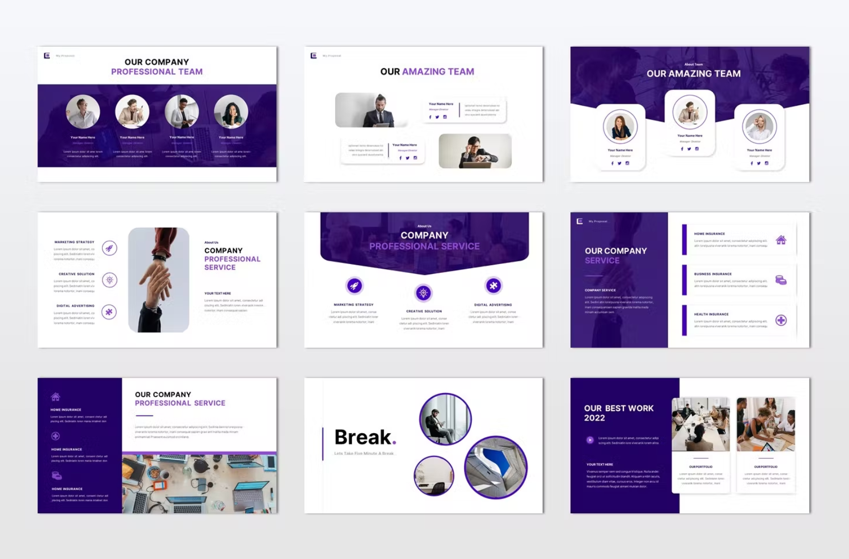 481My Proposal Powerpoint Presentation Template - whaledesign