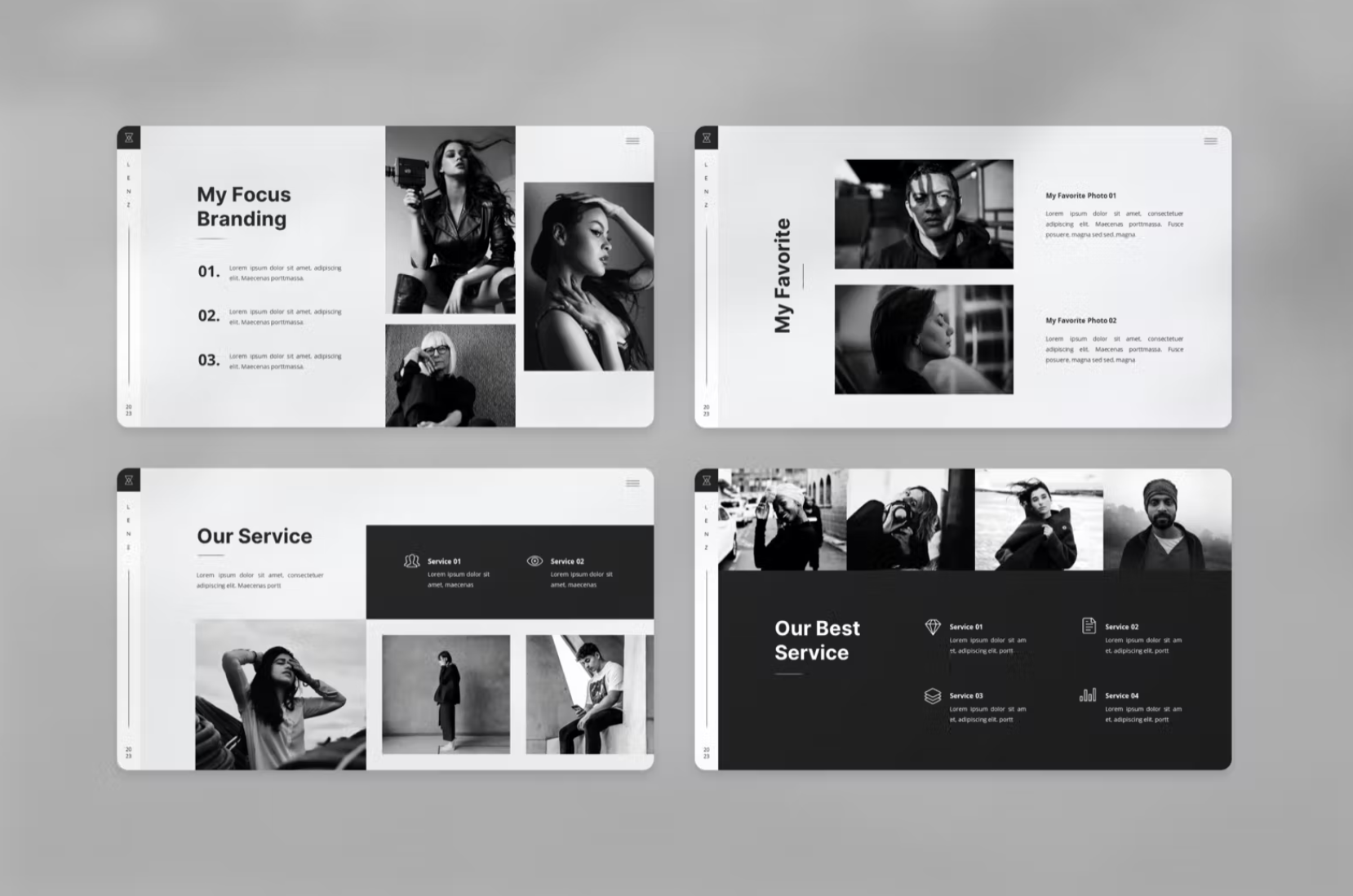 482Photography Portfolio Powerpoint Template - whaledesign