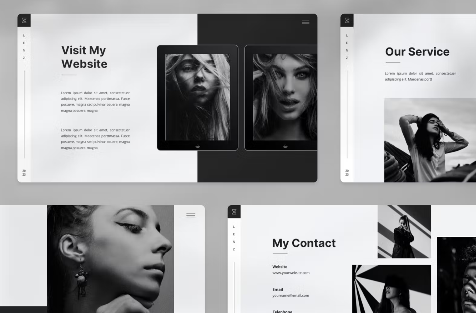 482Photography Portfolio Powerpoint Template - whaledesign