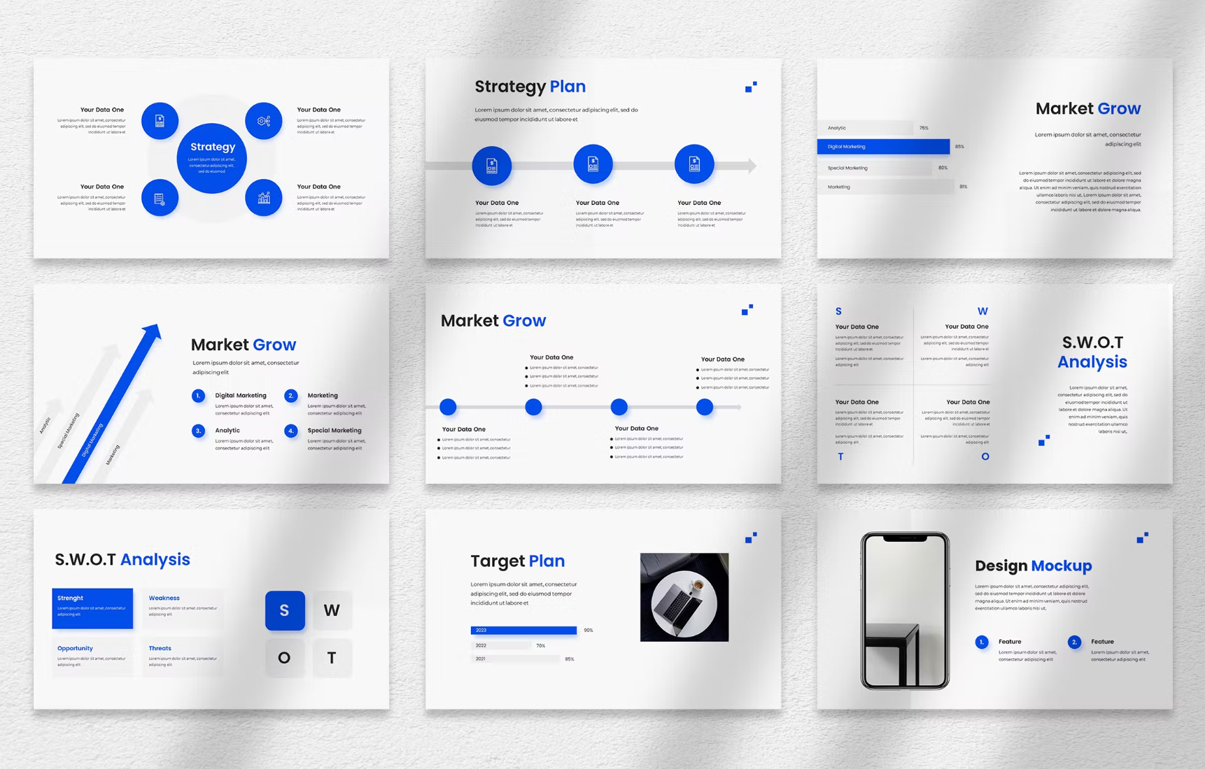 484Lubix Creative Presentation Template - whaledesign