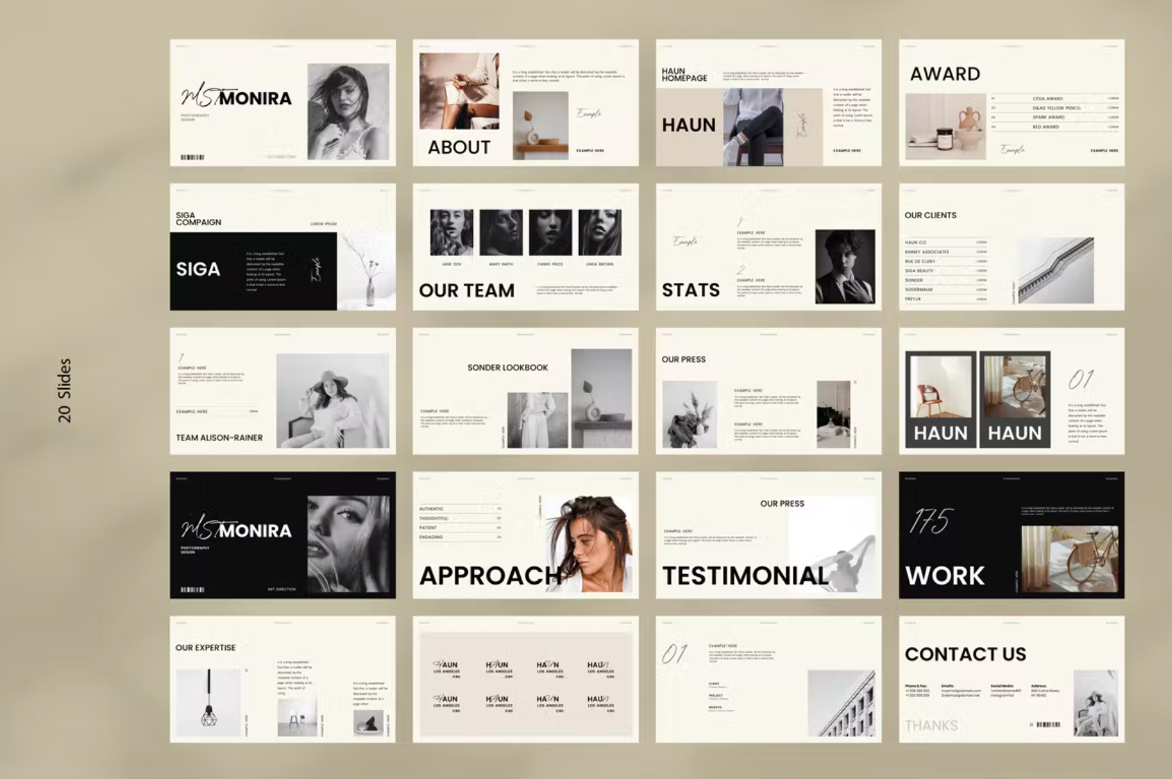 487Portfolio Presentation Template - whaledesign