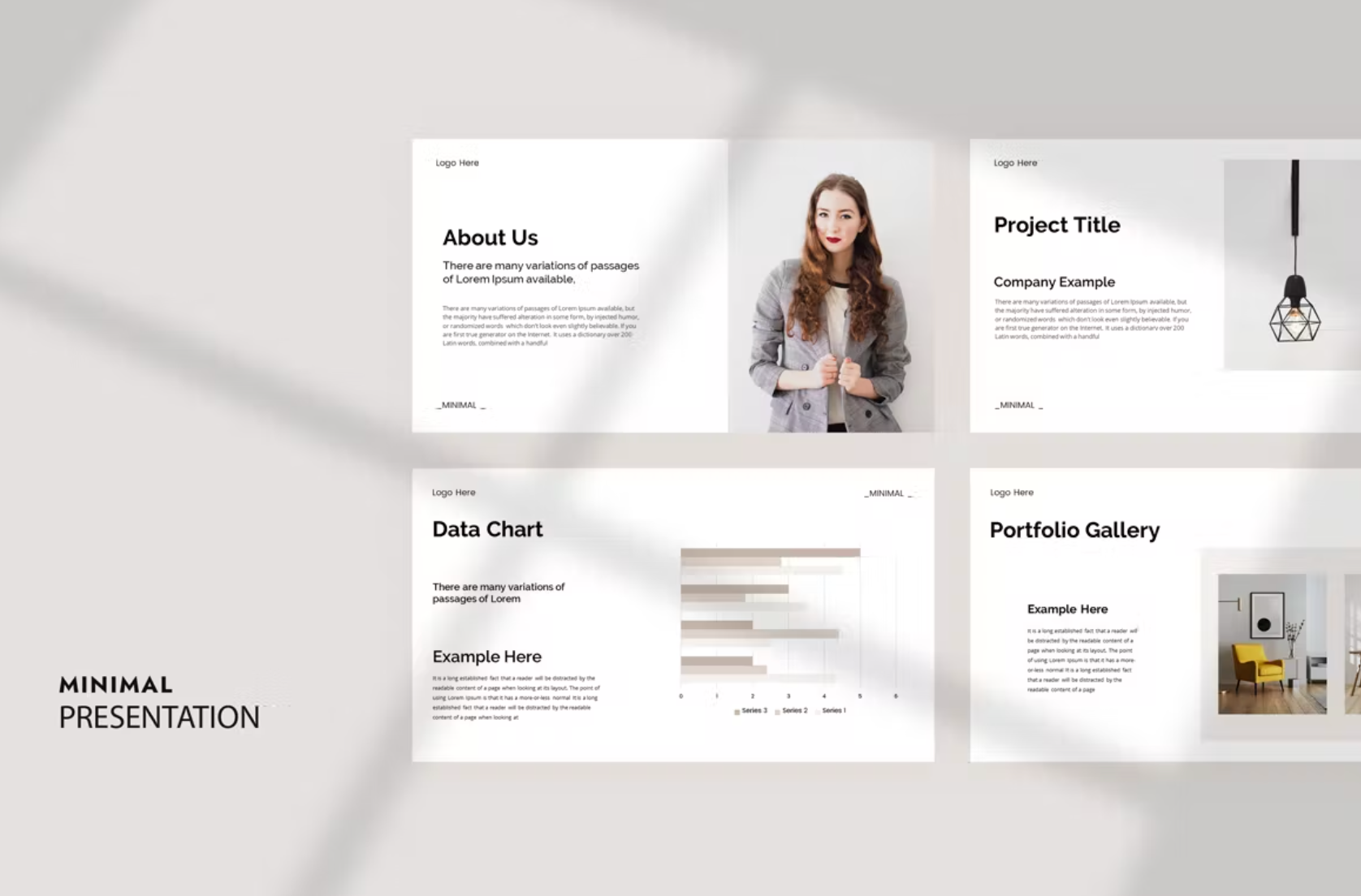 488Minimal Presentation Template - whaledesign