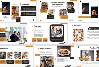 456Pancake Stack - Powepoint template - whaledesign