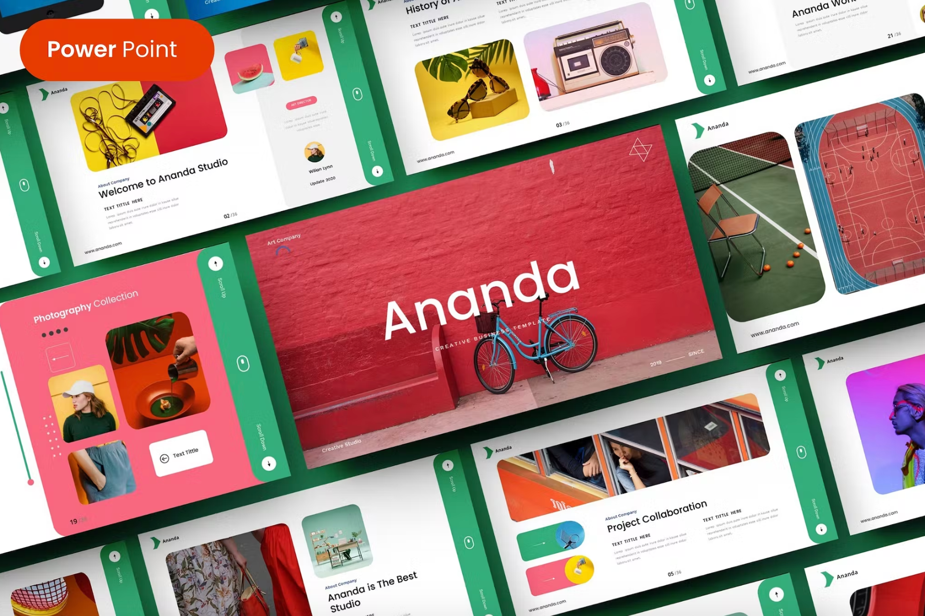 458Ananda – Business PowerPoint Template - whaledesign