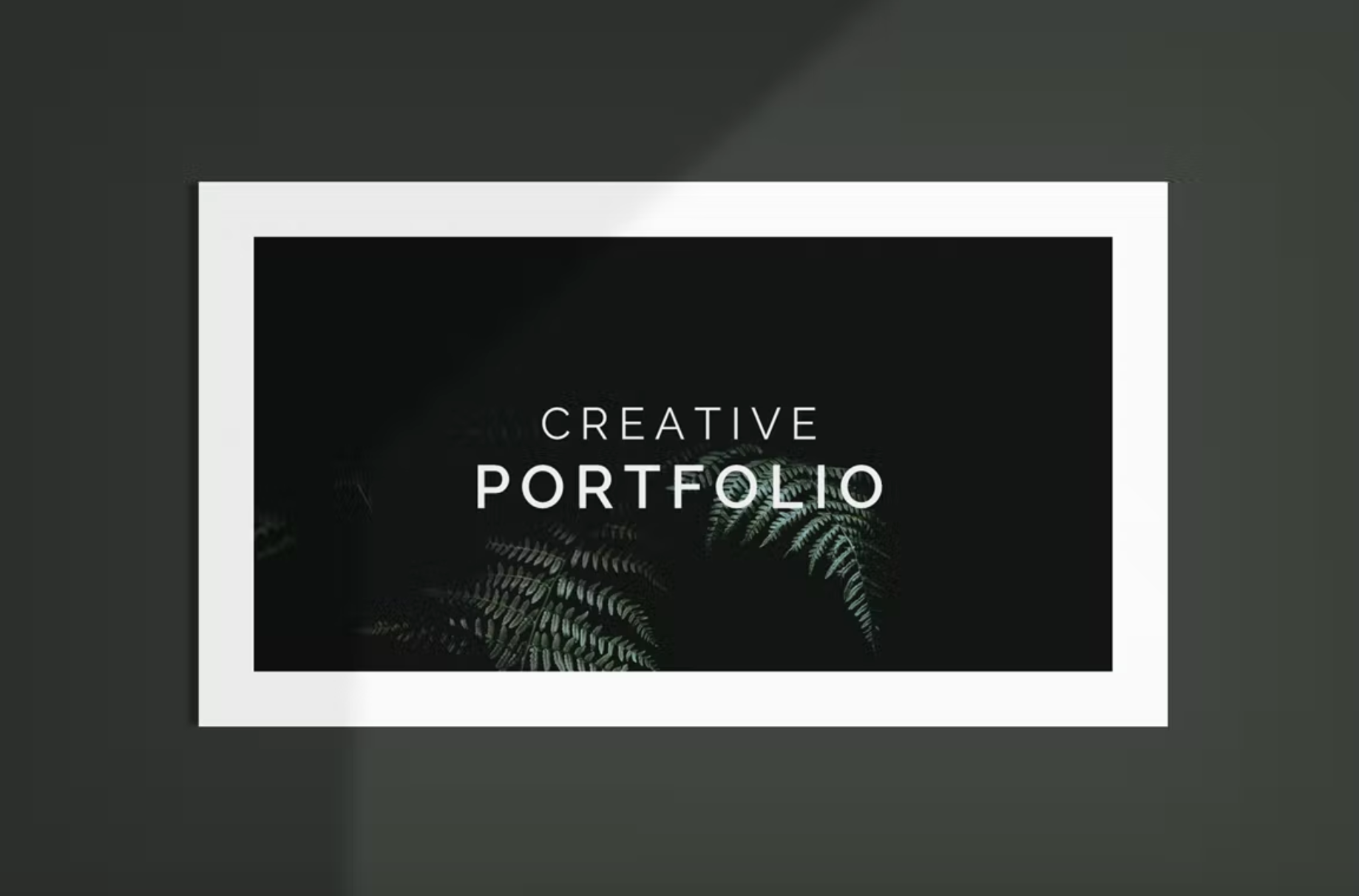 462Minimal Portfolio Presentation Template - whaledesign