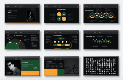 463Business PowerPoint Template - whaledesign
