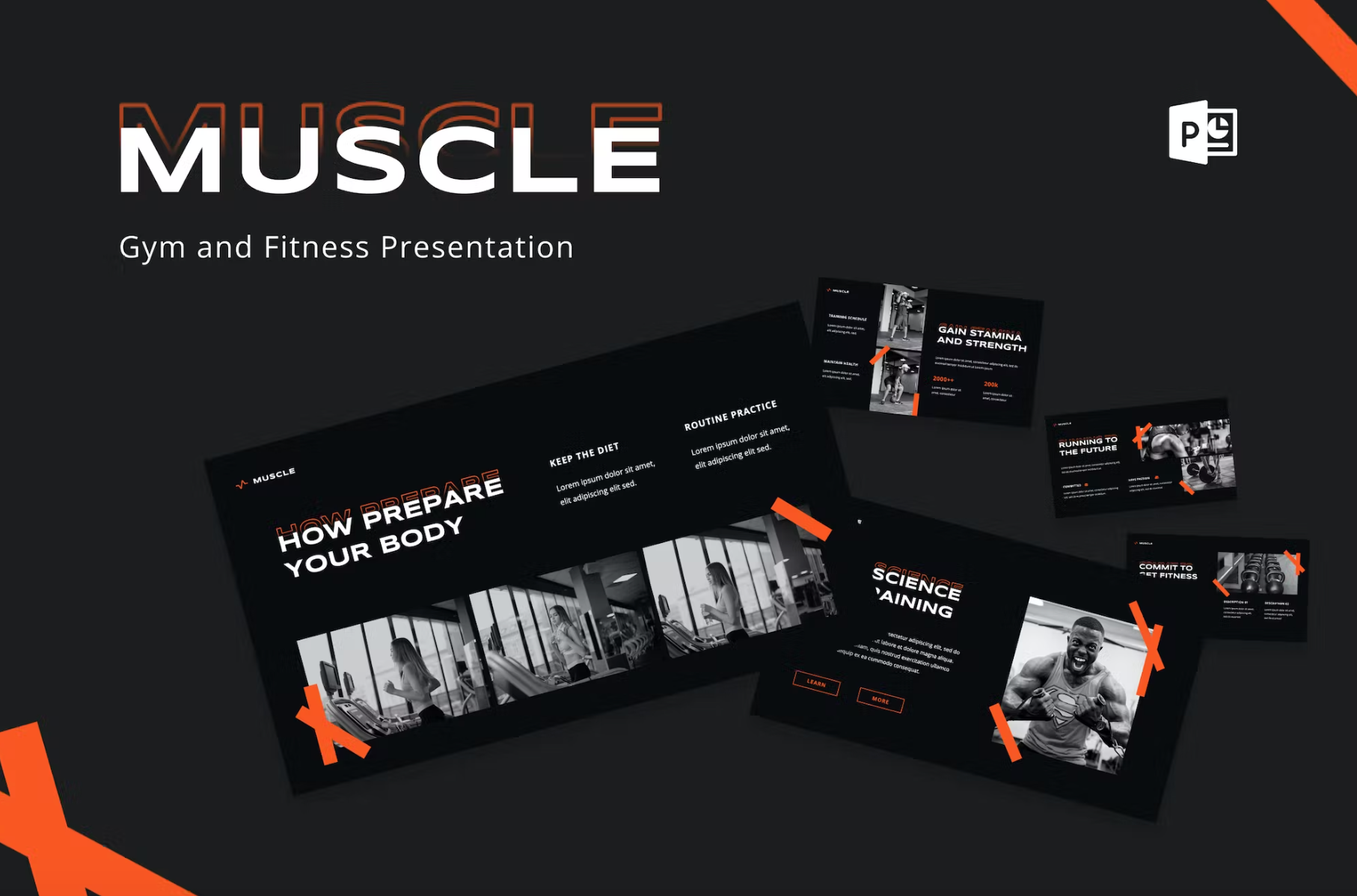 465Gym and Fitness Presentation PowerPoint - whaledesign