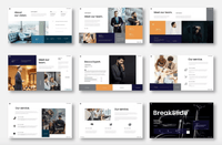 491Business PowerPoint Template - whaledesign