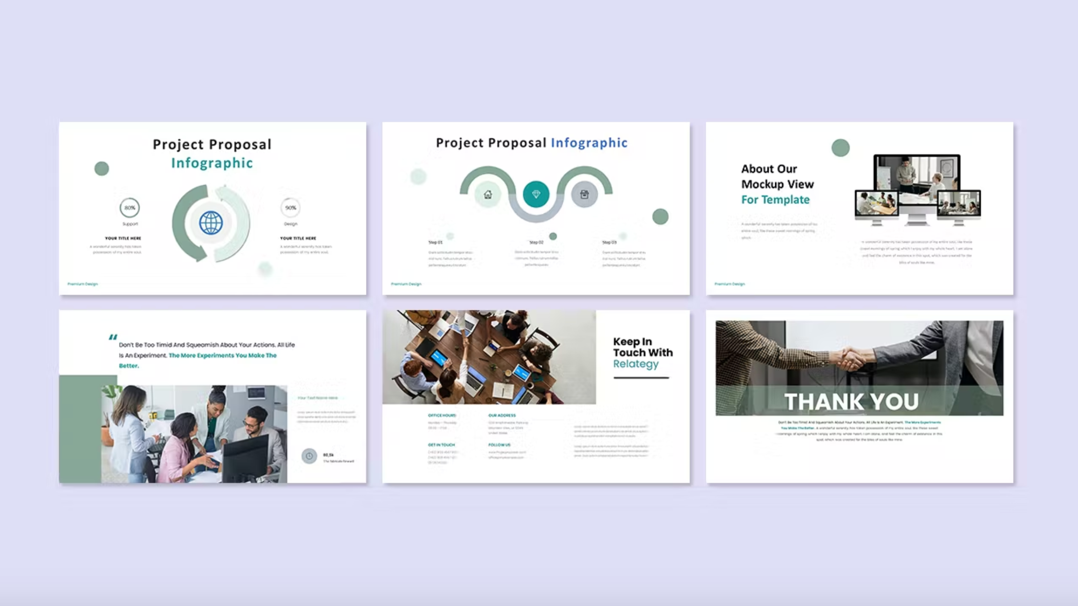 500Project Proposal Business Presentation PowerPoint - whaledesign