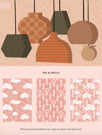 511 Pattern Brushes for Procreate Vol 2 - whaledesign