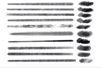 513 10 Gouache Brushes Procreate - whaledesign