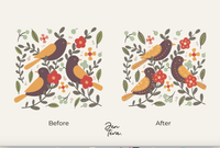 515 Procreate Pattern Border Brushes - whaledesign