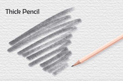 567 Procreate Sketch Pencil Brushes - whaledesign