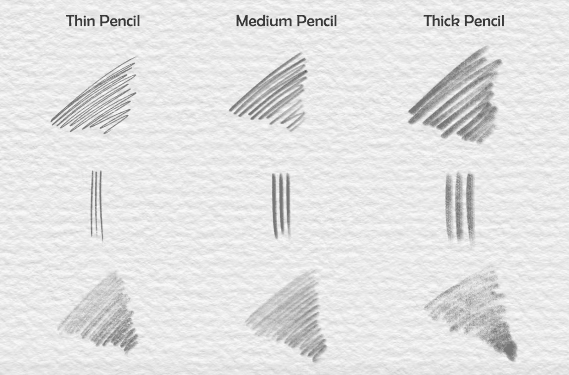567 Procreate Sketch Pencil Brushes - whaledesign