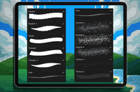 575 Pixel Brush Procreate #1 - whaledesign