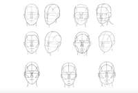 580 10 Face Stamps Procreate - whaledesign