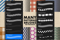 591 DANS PATTERN PROCREATE #1 - whaledesign