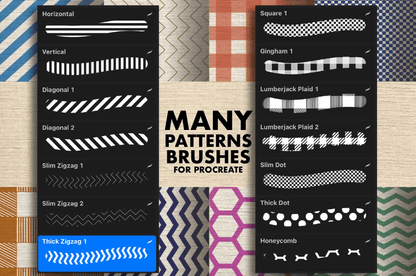 591 DANS PATTERN PROCREATE #1 - whaledesign